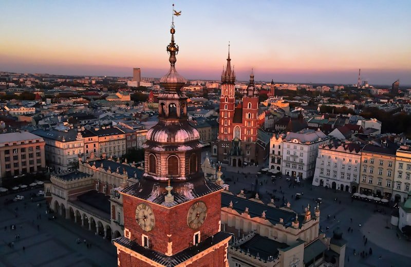 Kraków old town, Poland — study in Poland with Vibedu